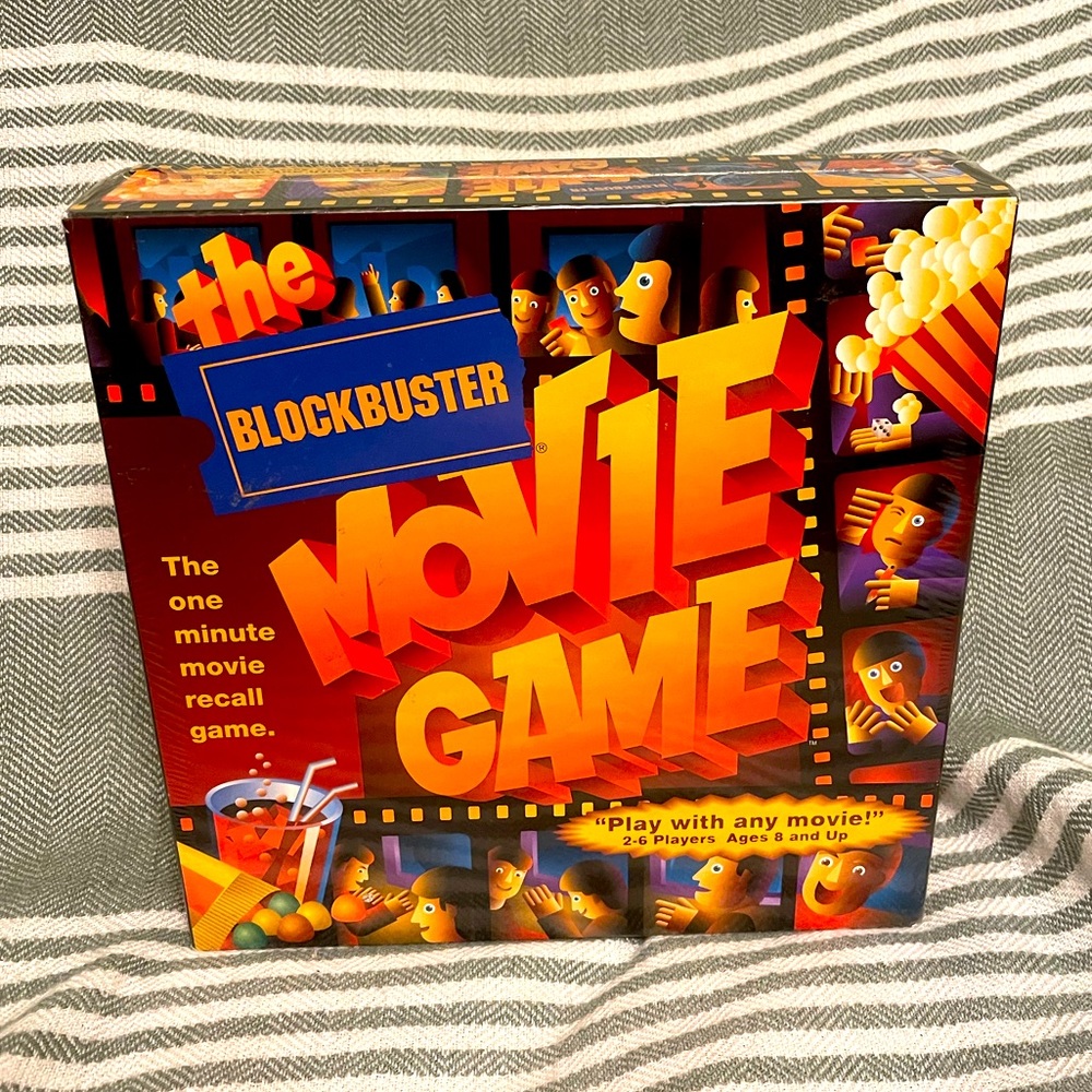 The‎ Blockbuster Movie Game NIB. Vintage 2000.